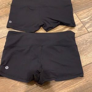 Llulemon Black Spandex